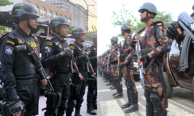 নির্বাচনে ৩ ভাগে মোতায়েন হবে আইনশৃঙ্খলা রক্ষাকারী বাহিনী